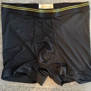 Sonoma Black and Yellow Striped Boxer Brief